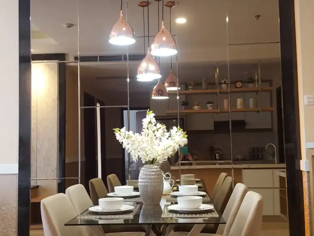 TERMURAH APARTEMEN 3BR FURNISH HEGARMANAH RESIDENCE BANDUNG NON PRIVATE LIFT