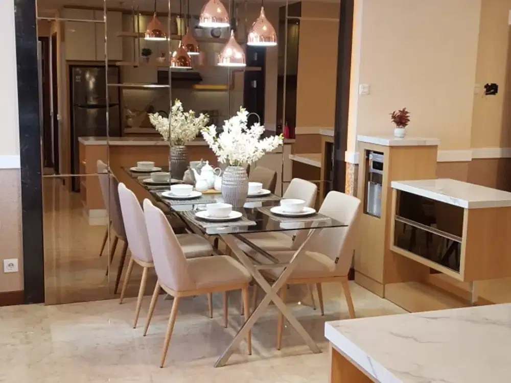 TERMURAH APARTEMEN 3BR FURNISH HEGARMANAH RESIDENCE BANDUNG NON PRIVATE LIFT