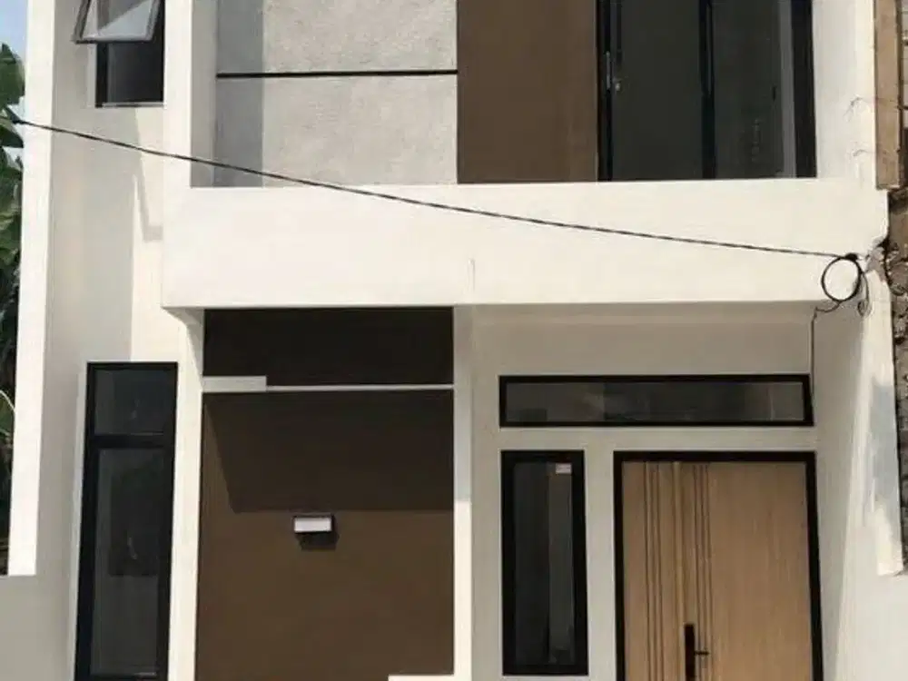 RUMAH MURAH TANPA RIBA KONSEP MODERN DI MUSTIKA JAYA BEKASI