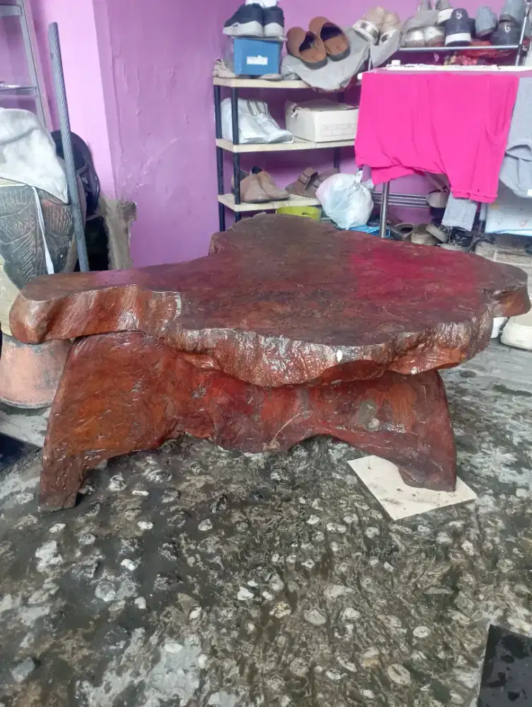 Jual Meja Unik Jati Sulawesi