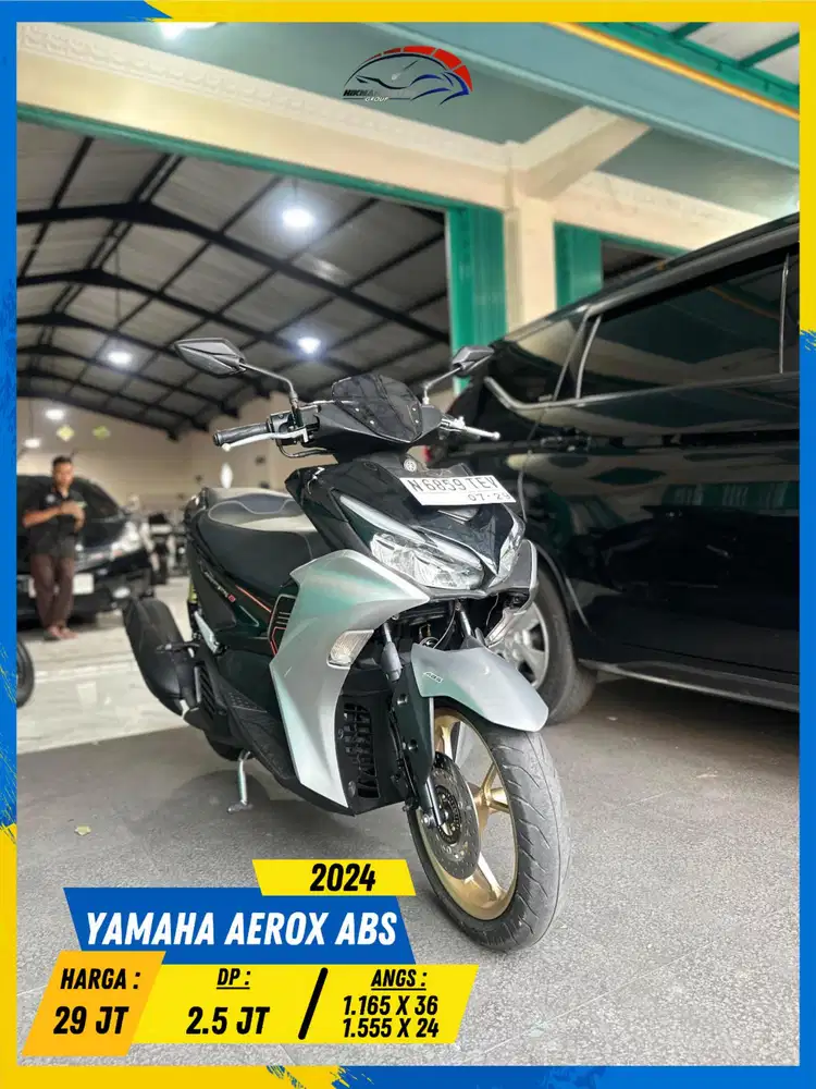YAMAHA AEROX ABS 2024 GASS POLL MASZEHH HIKMAH MOTOR KEPUH MALANG