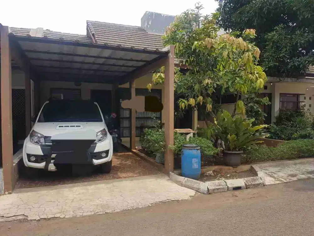 Di jual cepat rumah cantik cluster favorite bebas banjir. The address Cibubur.