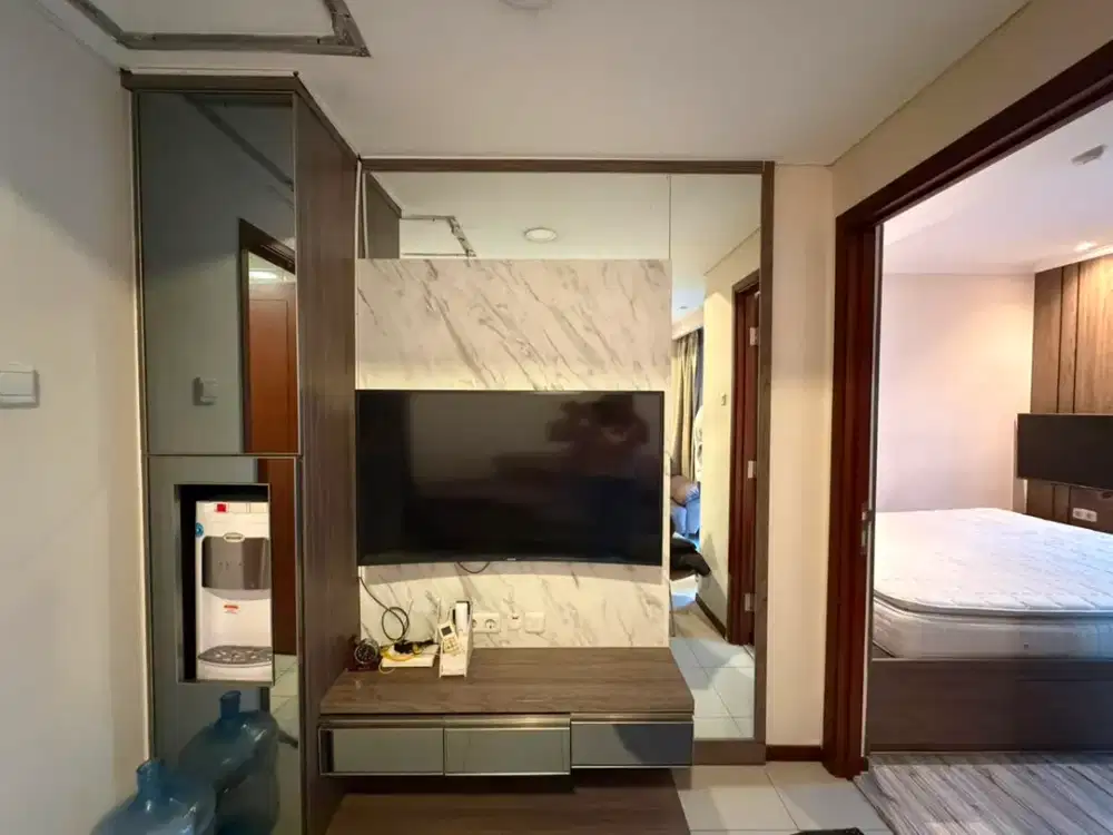 1Bed full furnish SIAP HUNI view CP Apt.Royal Mediterania Garden Tj Duren