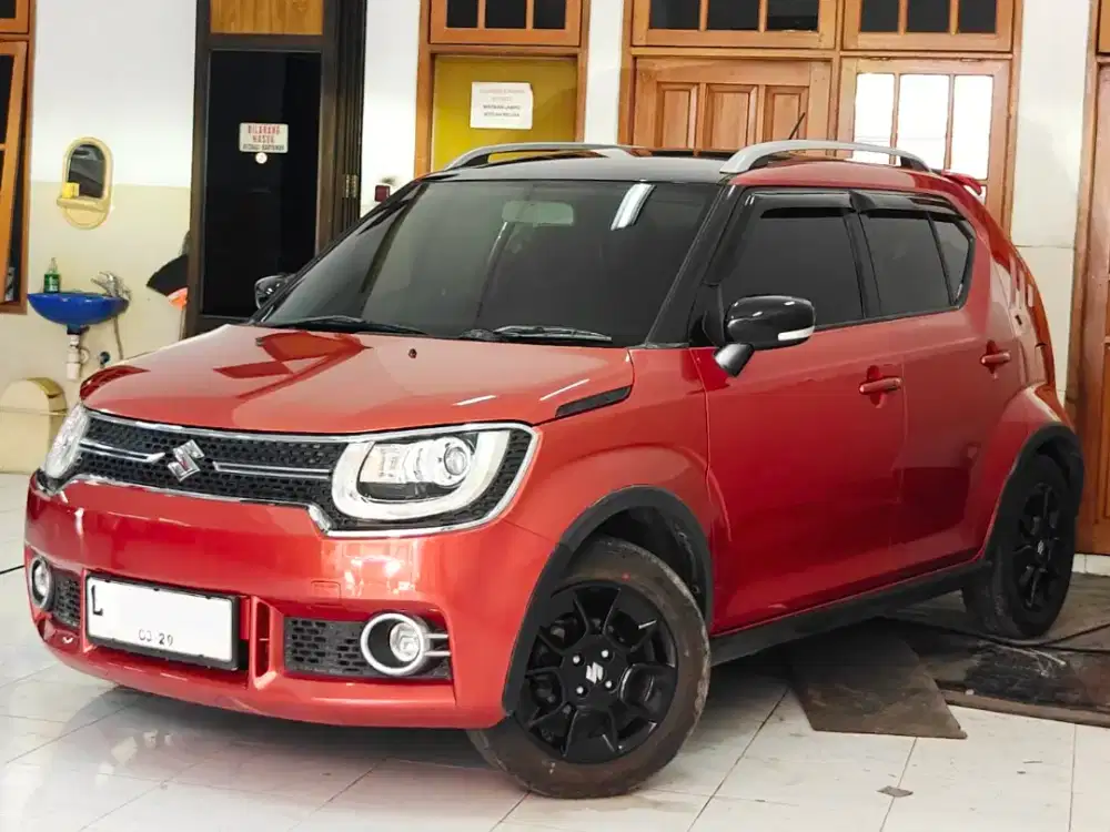 Km58rb Ori Suzuki Ignis 2018 GX AGS Automatic 1.2 AT Orange Merah 2019