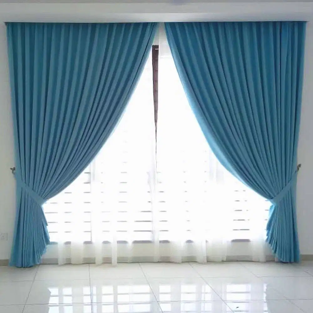 Pemesanan Gorden Blackout Pasang Skat Klinik Hordeng Gordyn Vitrase