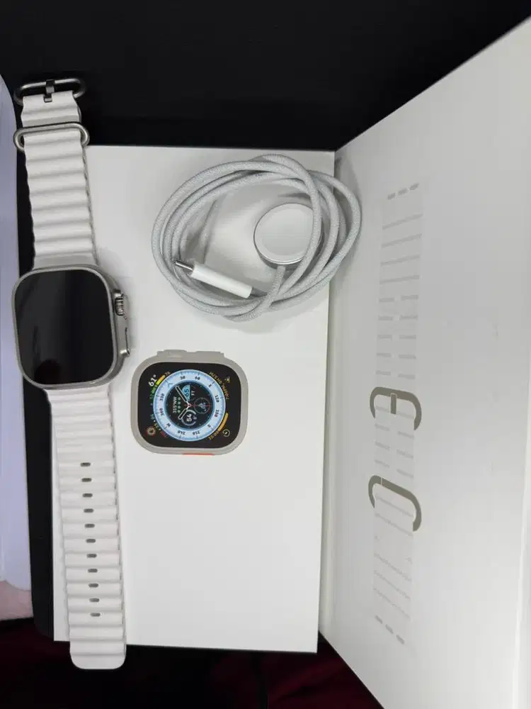 Apple Watch Ultra 49mm Titanium and Ceramic case