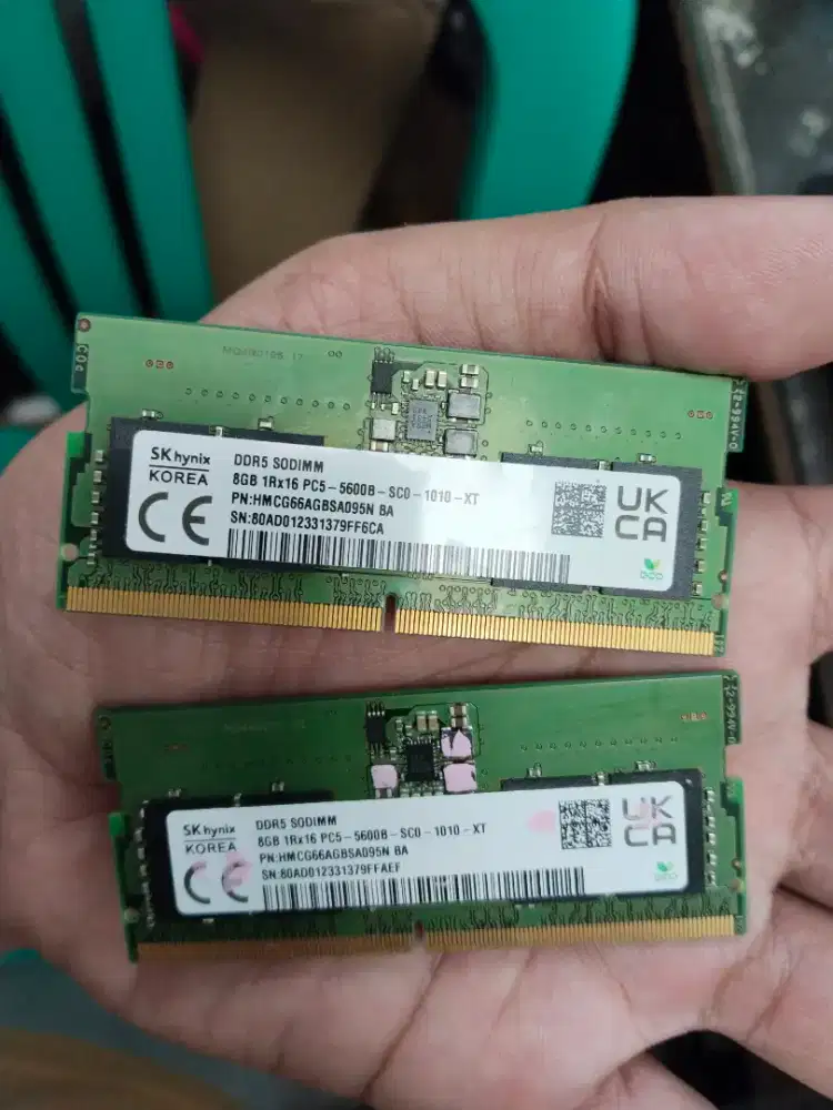 Dijual ram laptop/SODIM 8GB DDR5 ORI cabutan dari laptop HP victus