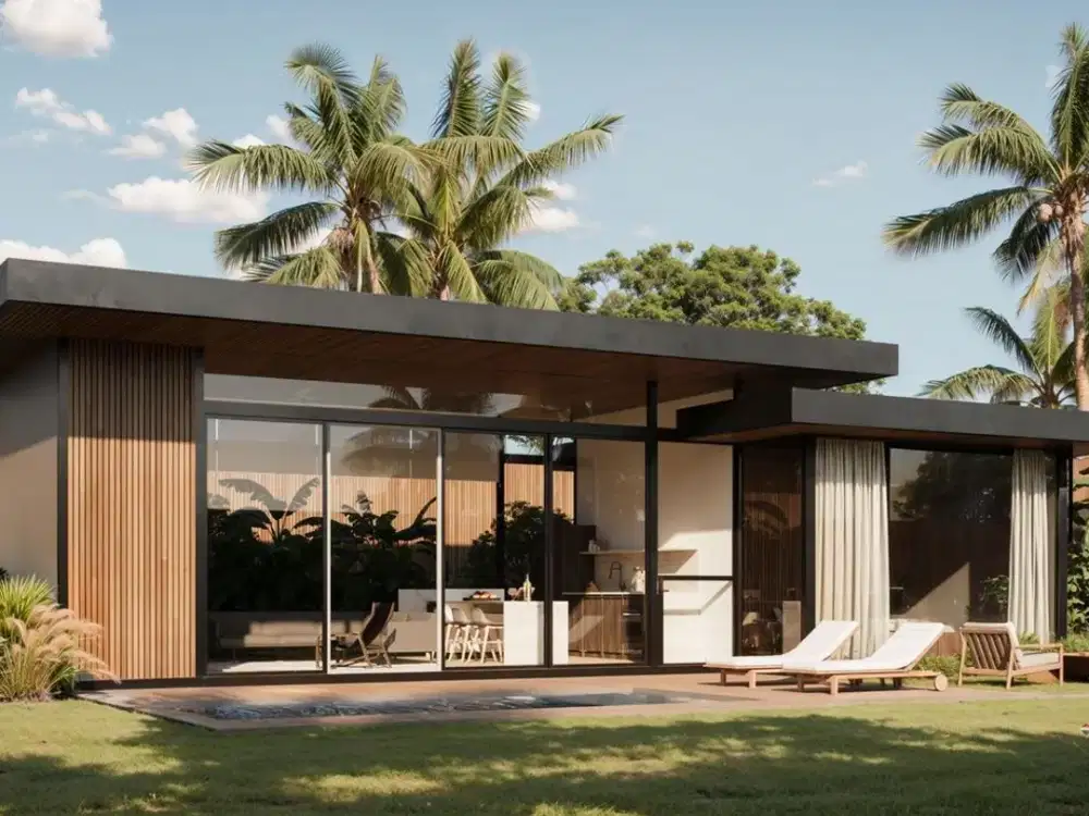 Modern 1-Bedroom Villa Leasehold 29 Years In Uluwatu - Private Pool