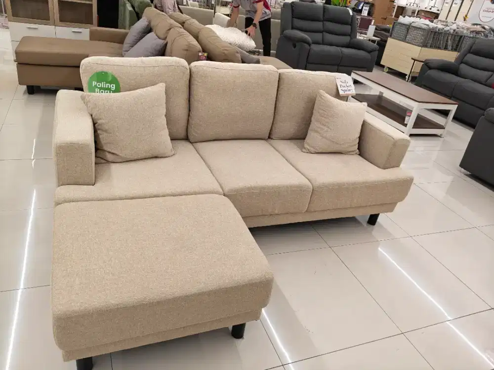 Obral murah sofa sudut minimalis