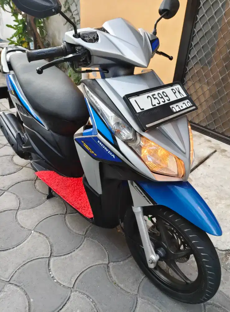 Vario Techno 2010 CBS CW Biru Silver Ex Pemakaian Pribadi