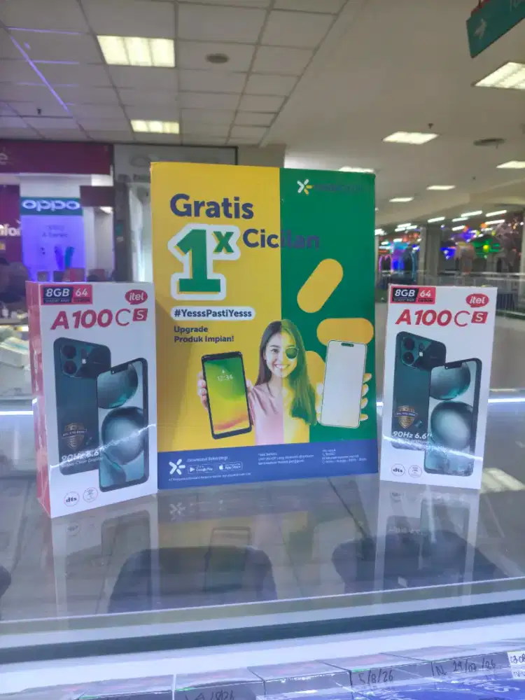 Cicilan hp itel c100 cuma pakai ktp aja
