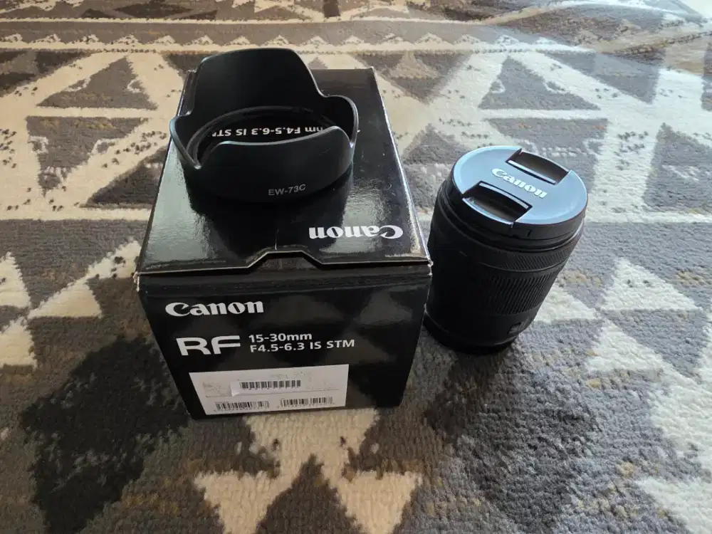 Lensa canon rf 15 - 30mm F4.5 - 6.3 stm