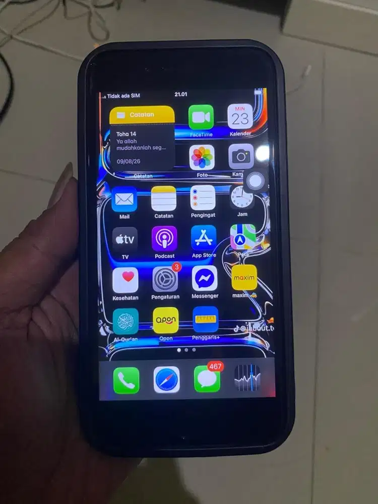 Iphone 7plus 128gb black
