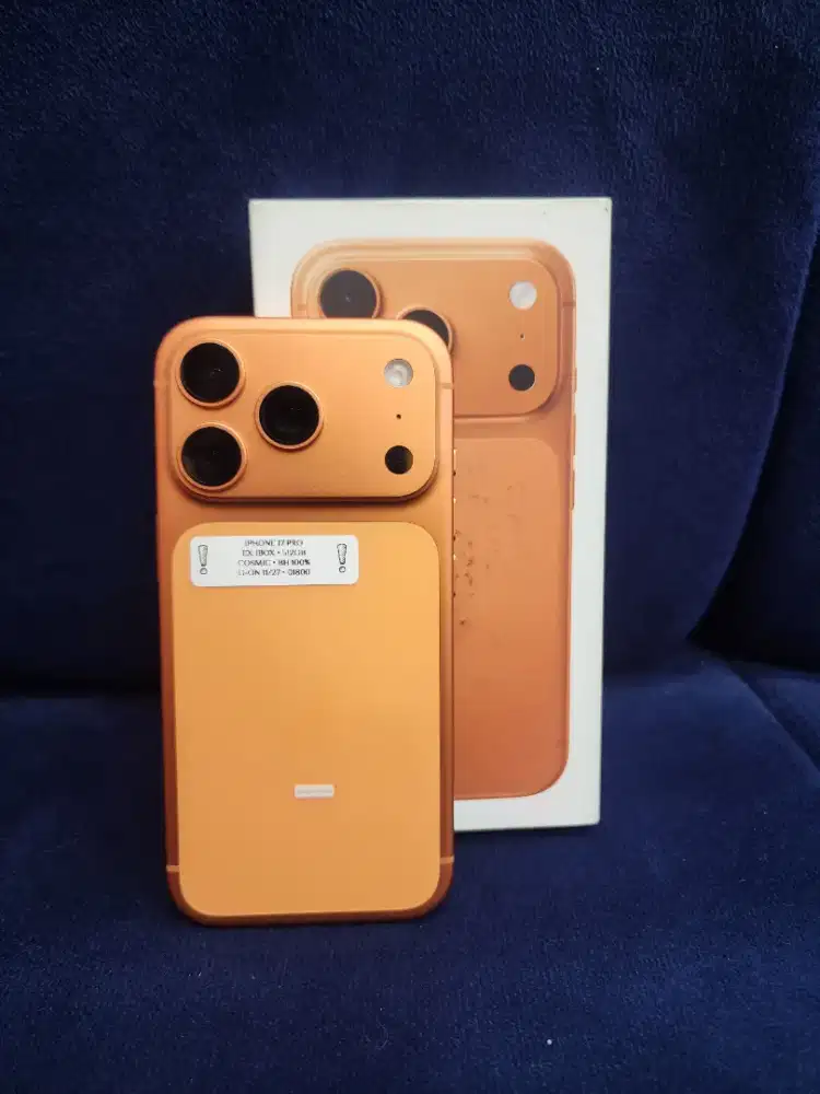 Iphone 17pro 512gb cosmice like new ibox