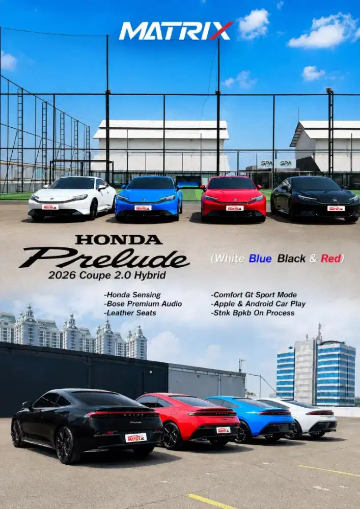 Honda Prelude 2026 coupe 2.0 Hybrid AT Matic