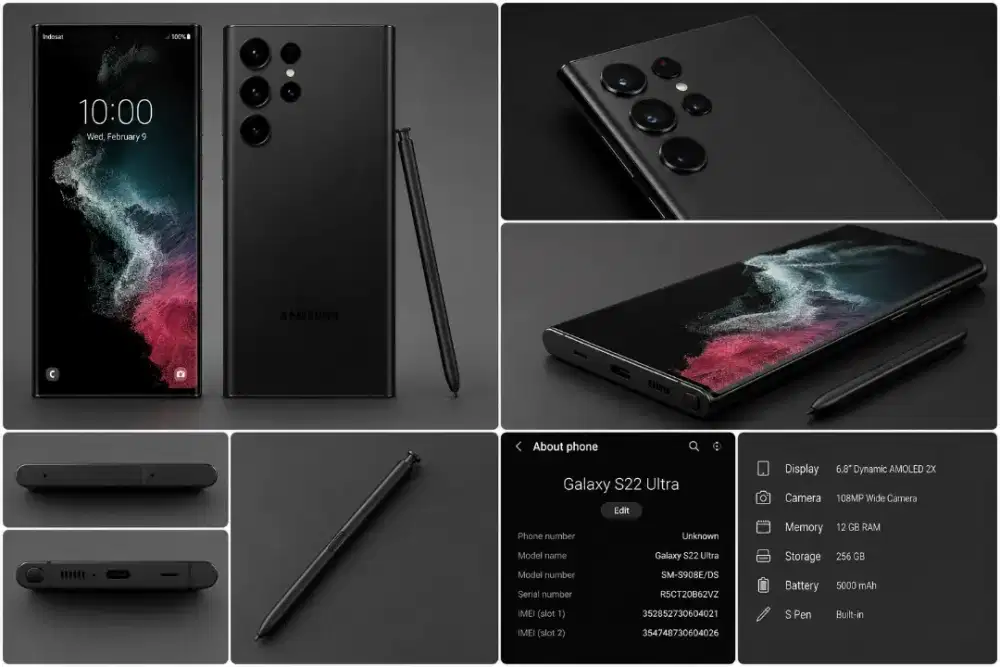 Samsung Galaxy S22 Ultra – Mulus, Siap Pakai