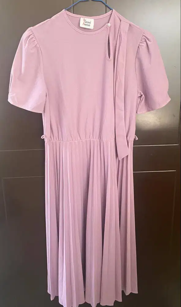 DRESS KOREA - WARNE PINK – GRAND AVENUE – SIZE M – PRELOVED