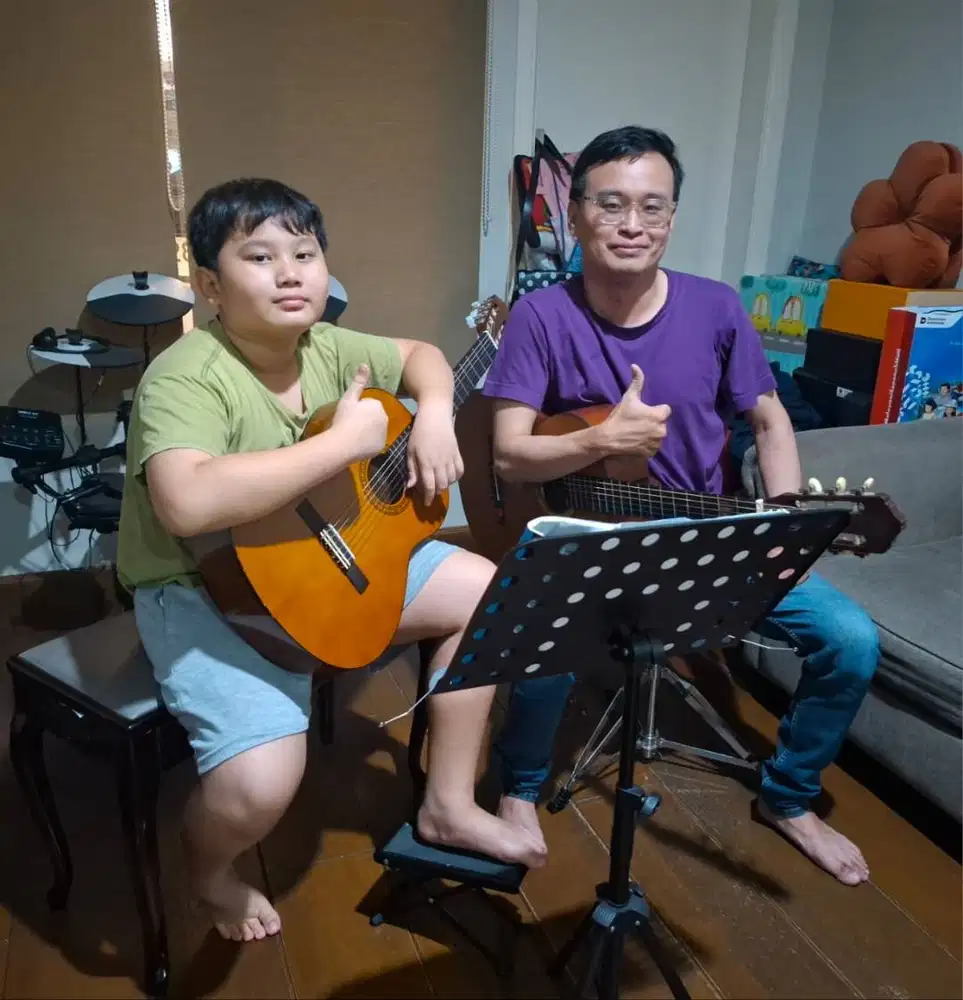 Les Privat Gitar Jakarta Bekasi | Guru datang ke rumah