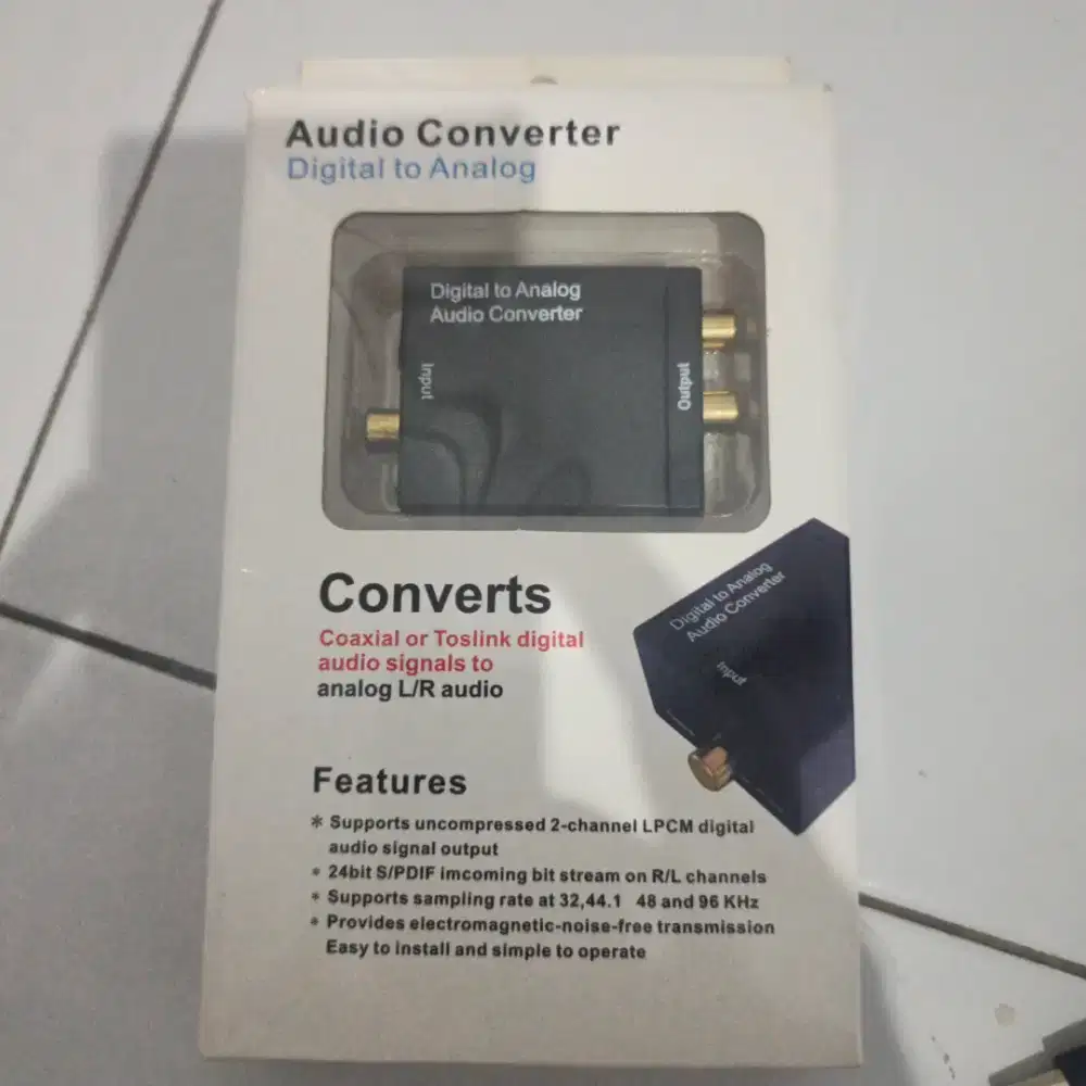 Audio Converter Digital to Analog