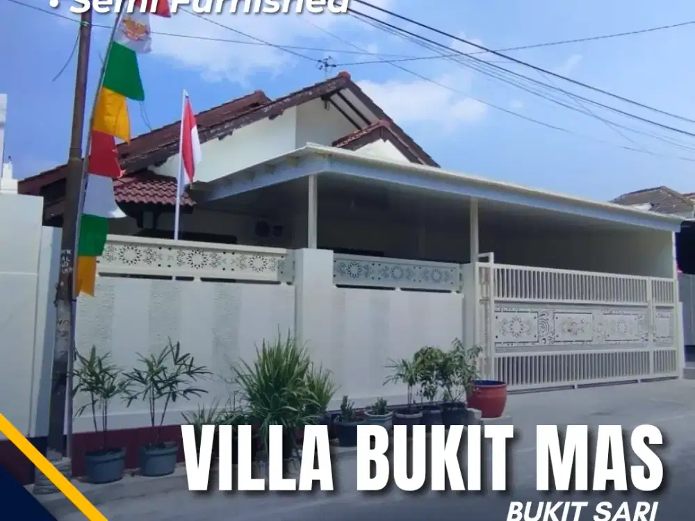 Dijual Rumah di Villa Bukit Mas, Bukitsari Semarang