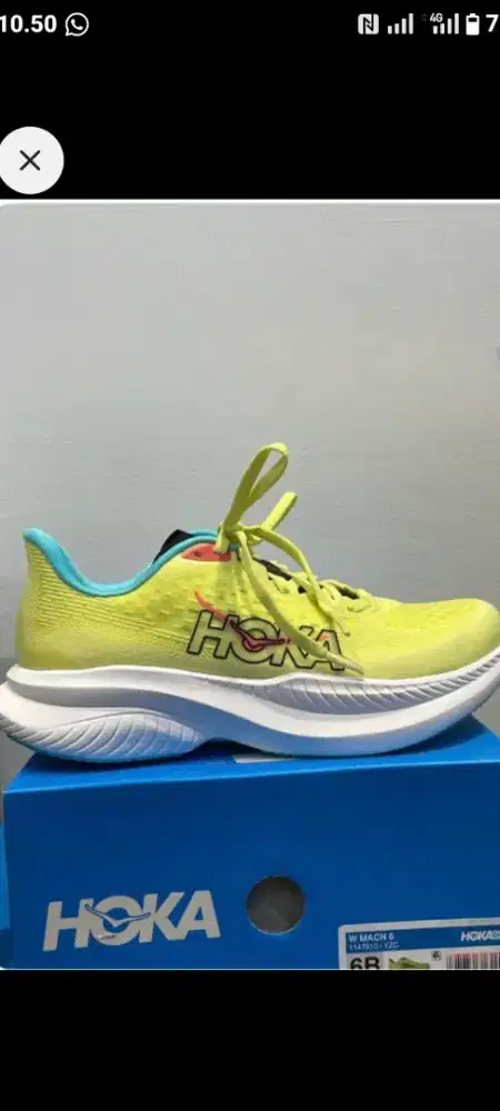 Sepatu Lari Hoka Mach 6 Original