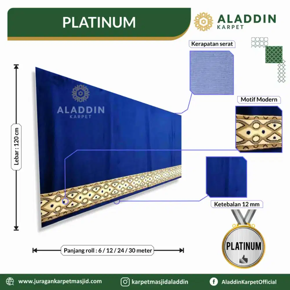 Jual karpet masjid murah daerah Cilacap