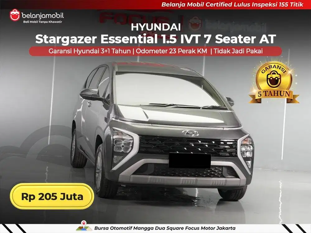 [ KM 23 PERAK ] Hyundai Stargazer Essential 1.5 2023/2024/2025/2026