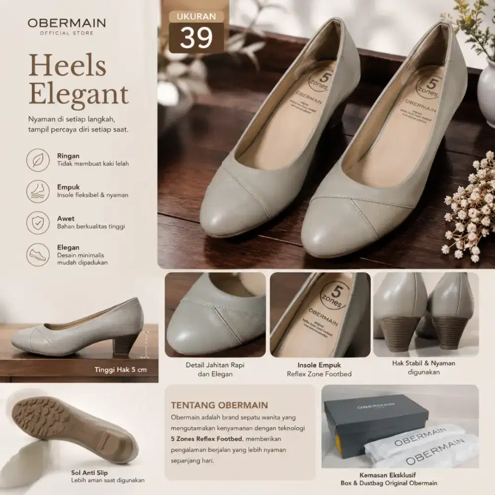 Sepatu Heels UK 39 Obermain