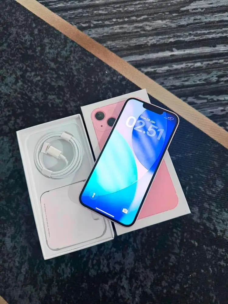 iphone 13 pink inter 128gb fullset