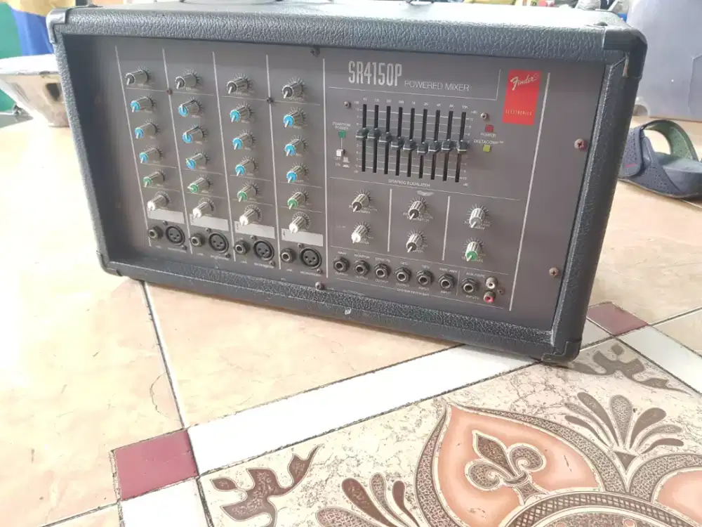 Power mixer fender made in usa