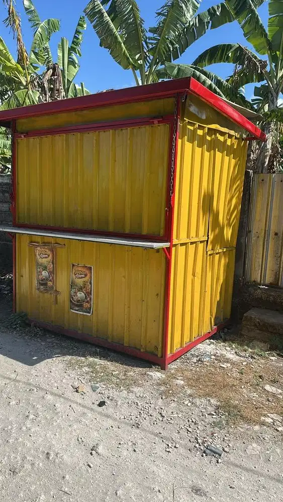 Dijual kontainer usaha/dagang