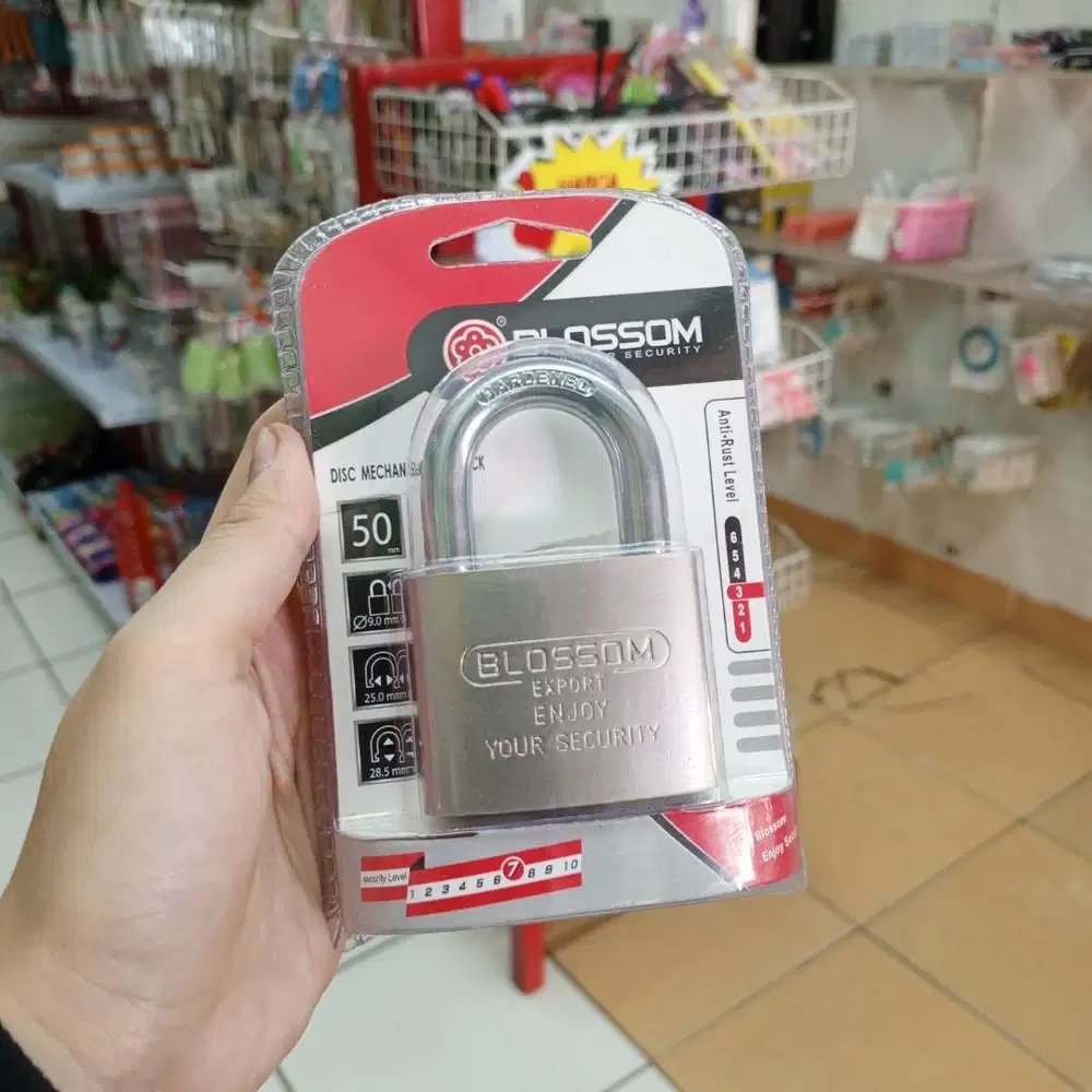 KUNCI GEMBOK BLOSSOM – KUAT & PRAKTIS