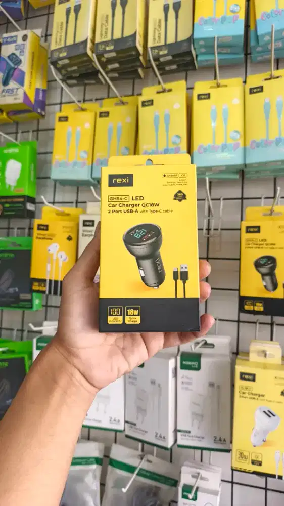 CAR CHARGER 18W REXI GH54-C