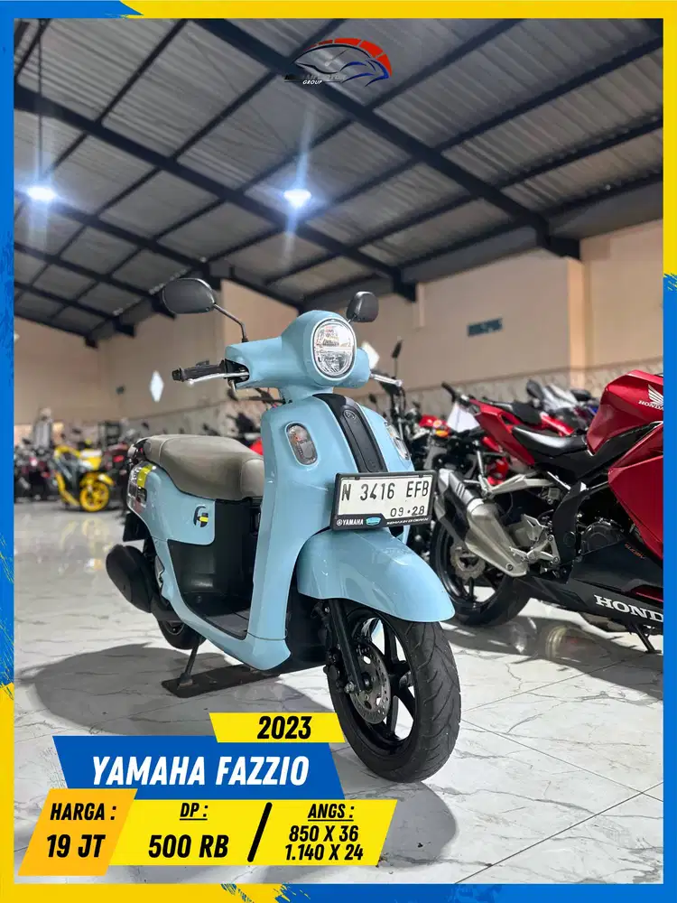 YAMAHA FAZZIO 2023 SIAP ANGKUT MASZEHH HIKMAH MOTOR KEPUH