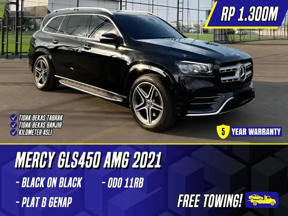 Mercedes Benz GLS450 AMG 2021 Black Hitam Mercy GLS 450