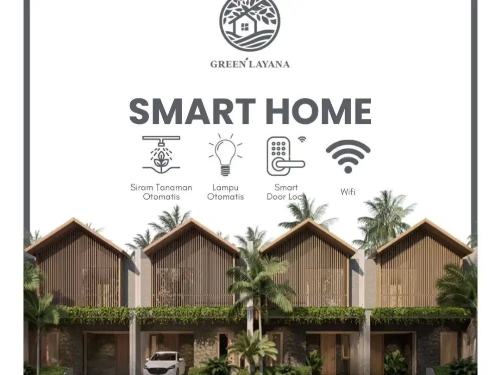 Smart Home di Tengah Kota Salatiga di Perumahan Asri : Green Layana