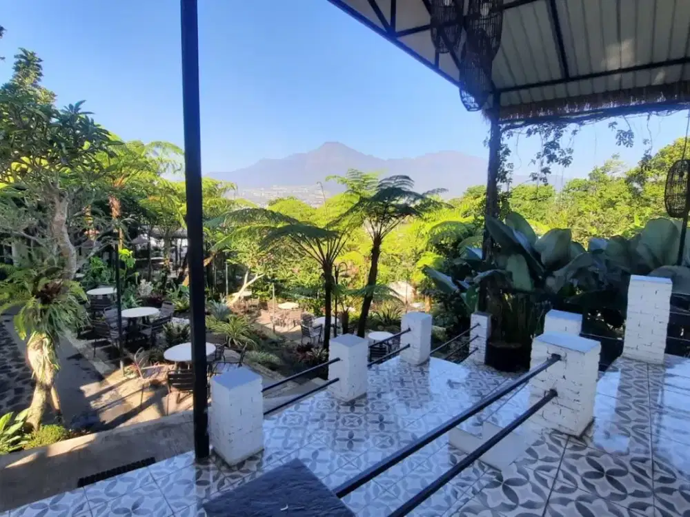 DIJUAL CAFE & VILLA MEWAH VIEW 360° GUNUNG – KOTA BATU, MALANG