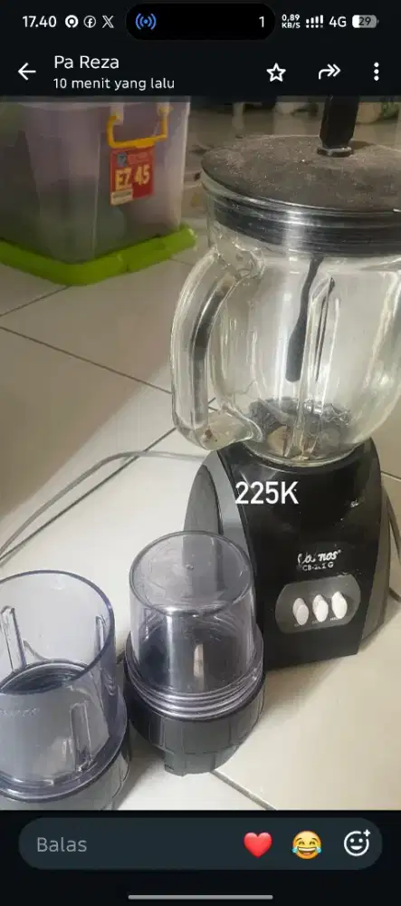 Blender cosmos jarang pakai