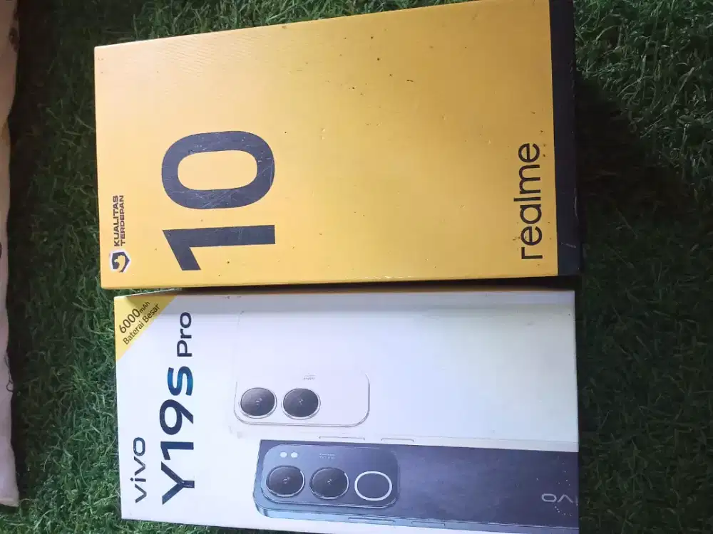 Dus handphone vivo y19 s pro sama realme 10