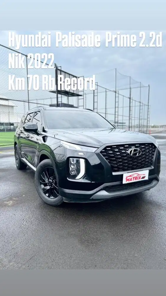 Hyundai Palisade Prime 2.2D Nik 2022 Black Siap pakai