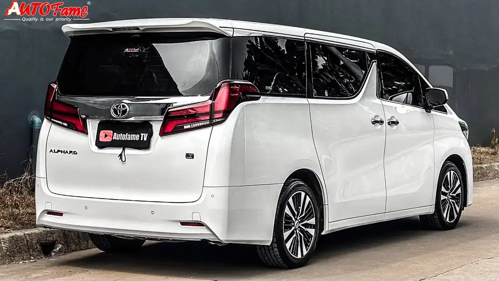 Toyota New Alphard Facelift G ATPM TSS NIK 2022