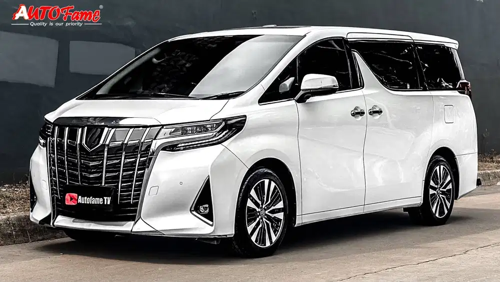 Toyota New Alphard Facelift G ATPM TSS NIK 2022