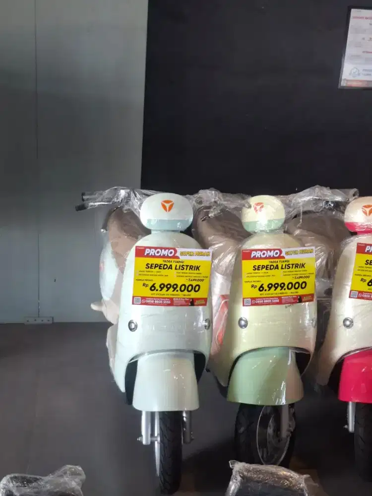 Sepeda listrik yadea yuanqi siap antar