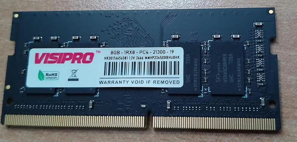 Ram ddr4 8gb Laptop