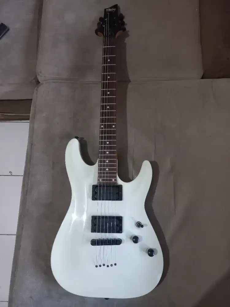 Gitar merk schecter omen 6 diamond series asli original MIK