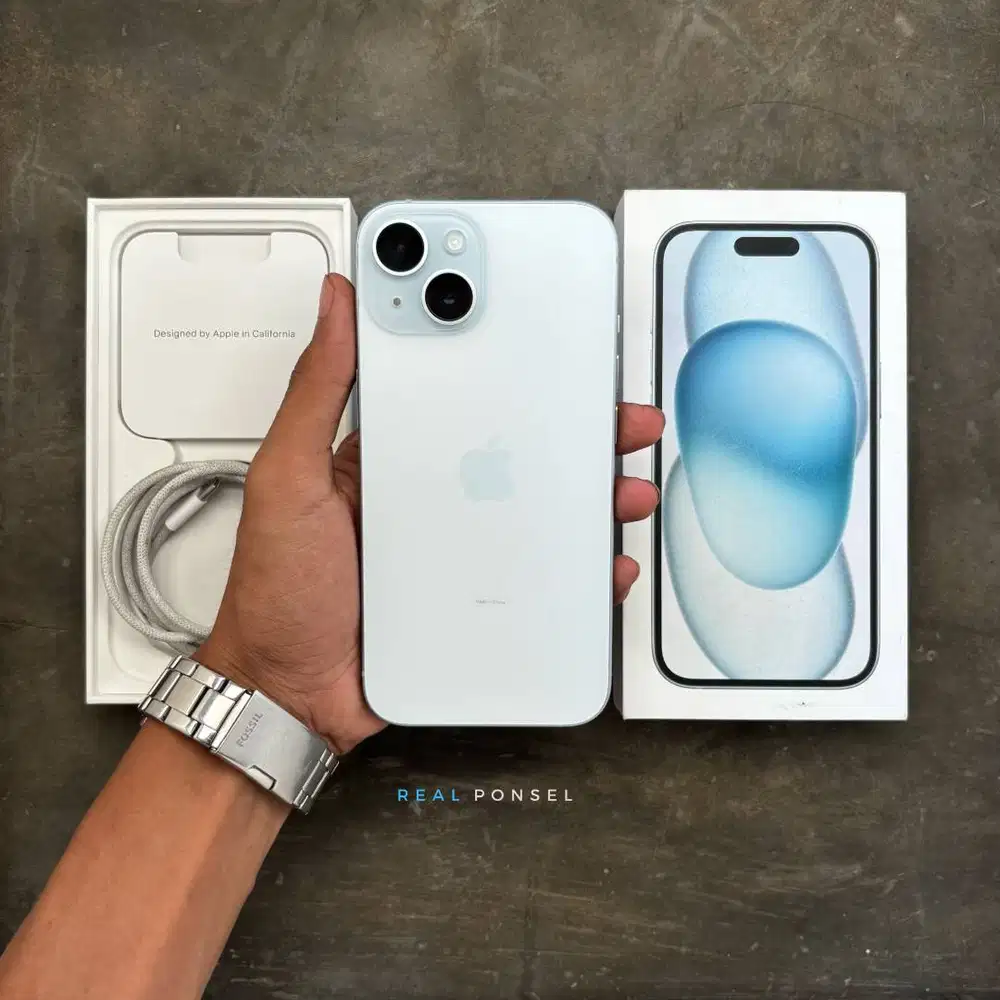 iPhone 15 128 iBox Garansi Agustus 2027