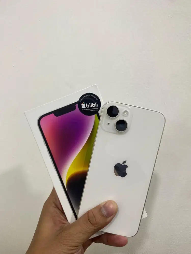IPHONE 14 128GB SECOND LIKE NEW RESMI