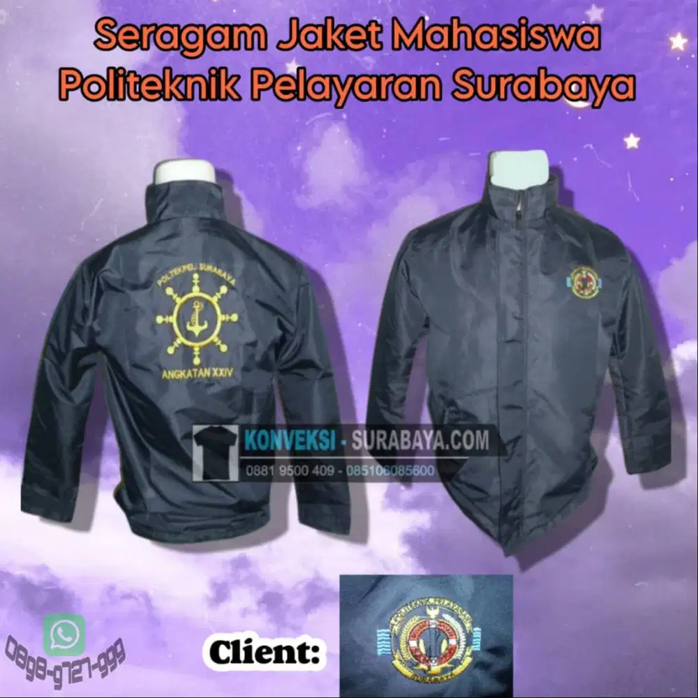 PESAN GROSIR POLTEKPEL SURABAYA – JAHITAN KUAT NYAMAN SEHARIAN