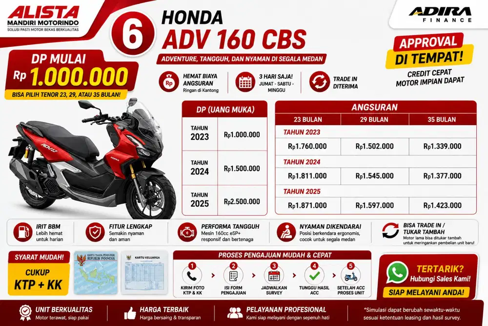 DP 1 juta ADV CBS 160 th 2023
