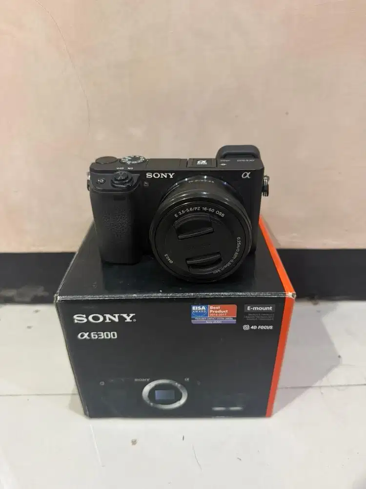 Sony A6300 Kit Fullshet Box Mulus